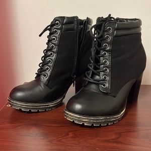 Bamboo Black Boots